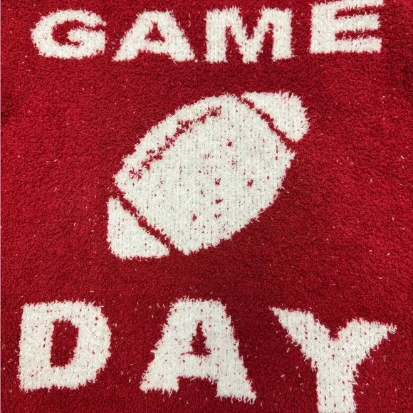 Shein Game Day” Football Sweater Pullover, Cozy Soft Knit, Women’s Size S - Picture 5 of 11